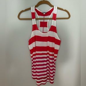 Striped Racerback Tank Top